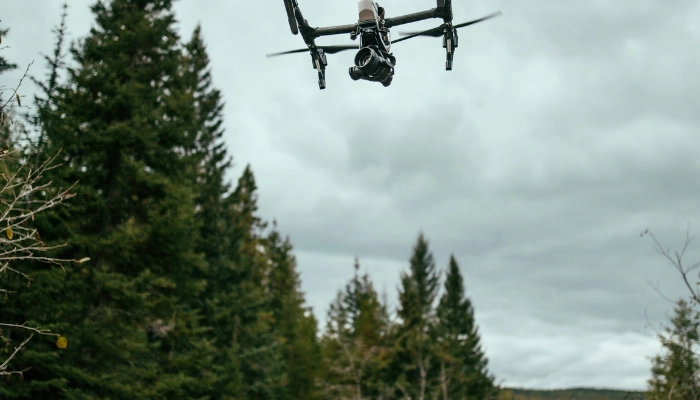 Drone Taking Nature photo