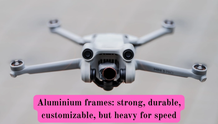 Aluminium drone frame for custom builds