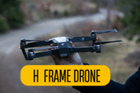 H Frame Drone for Stable Freestyle Flights